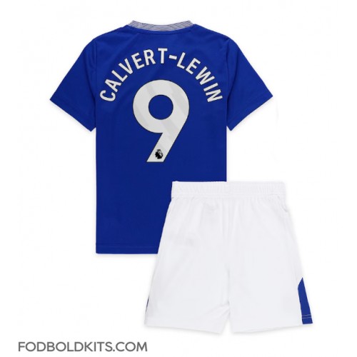 Everton Dominic Calvert-Lewin #9 Hjemmebanesæt Børn 2024-25 Kortærmet (+ Korte bukser)